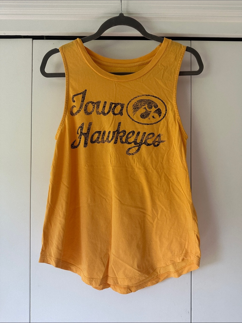 Reserve Collection University of Iowa Hawkeyes Gold Tank Top